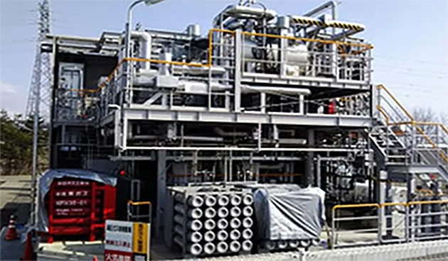 アンモニア合成試験設備のイメージ