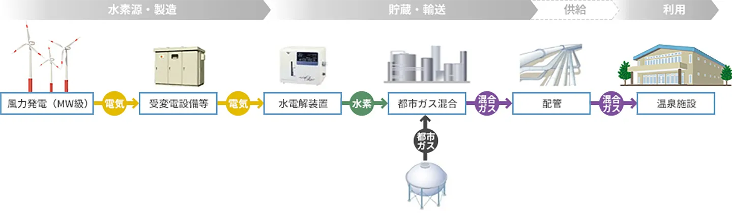 実証事業の概要のイメージ