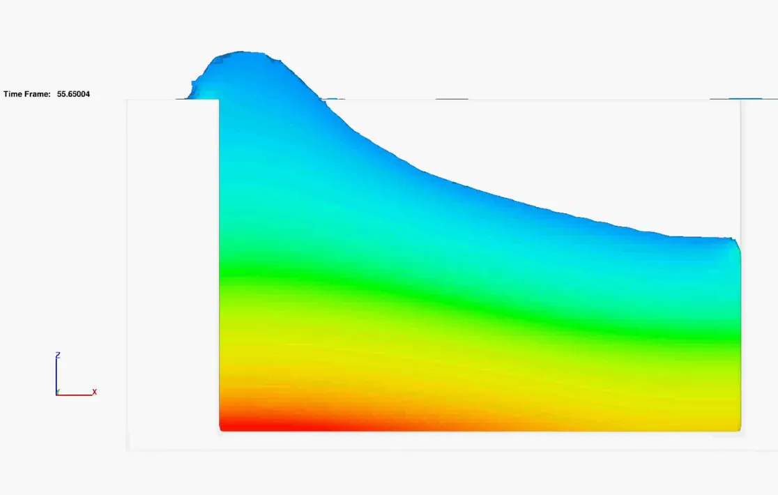 スロッシング解析のイメージ